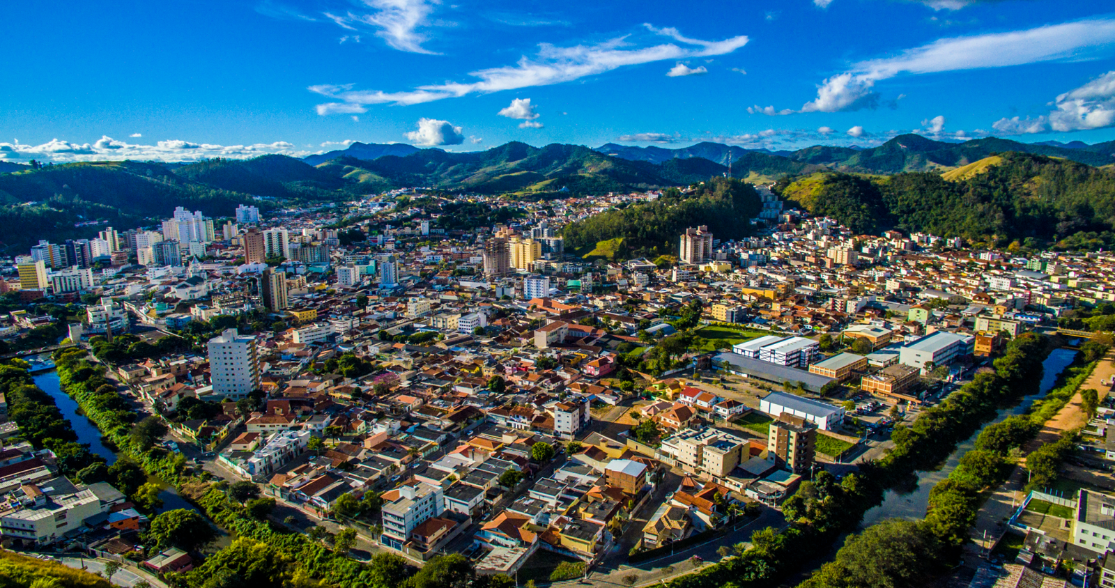 Vista da Serra da Mantiqueira em Itajubá